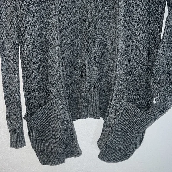 Garage Open Front Cardigan with Pockets - Picture 4 of 7